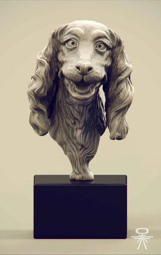 Spaniel 3D print model