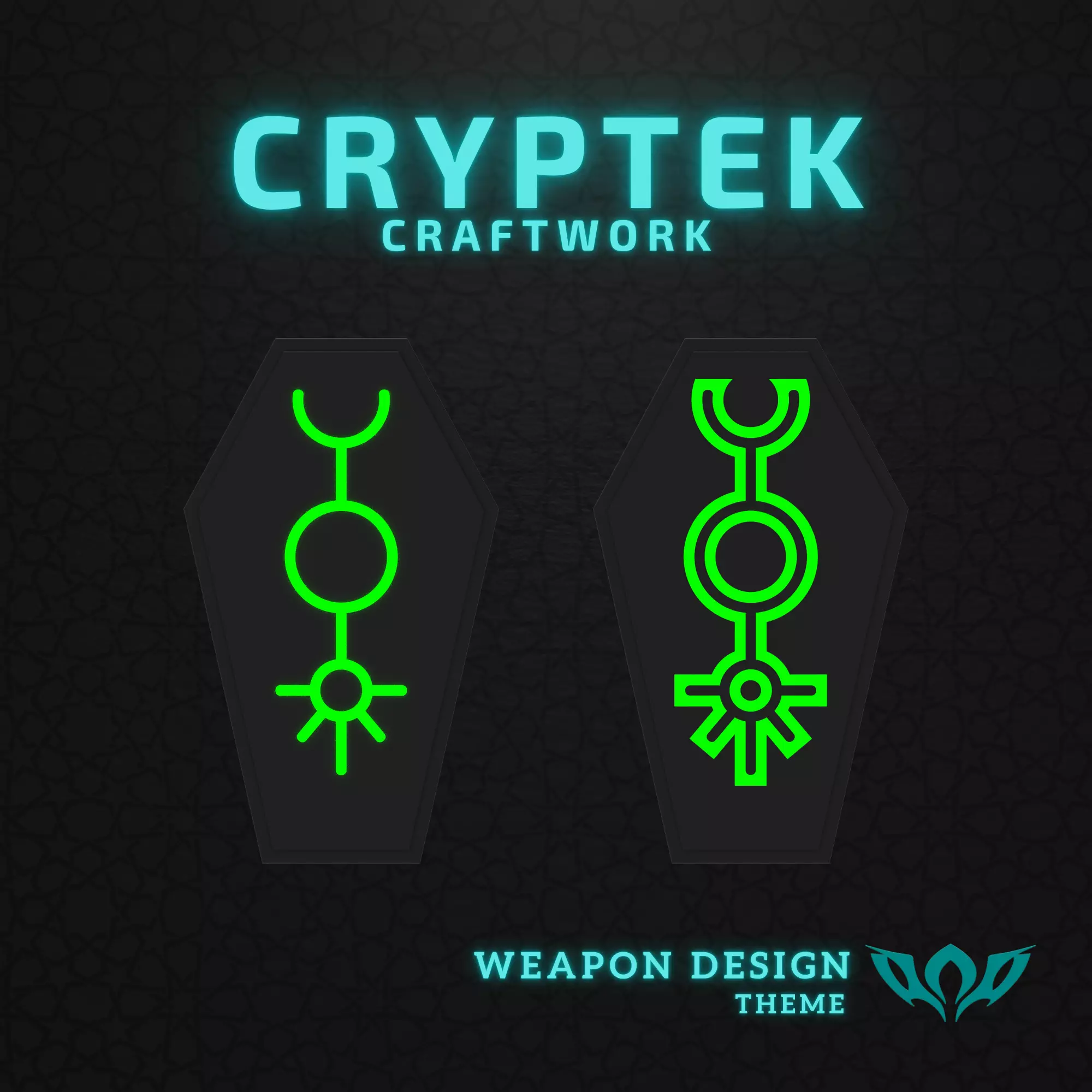 11 Warhammer 40K Necron Ogdobekh Dynasty Coffin - 3D Print Free 3D print model