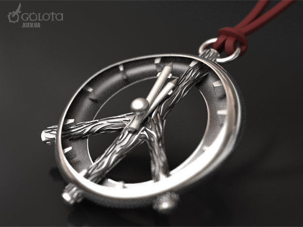 Doomsday Clock pendant - original by IvanGolota 3D print model_6