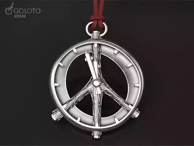Doomsday Clock pendant - original by IvanGolota 3D print model