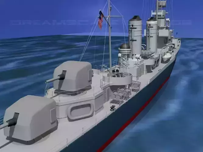 Gleaves Class Destroyer USS Doyle DD494