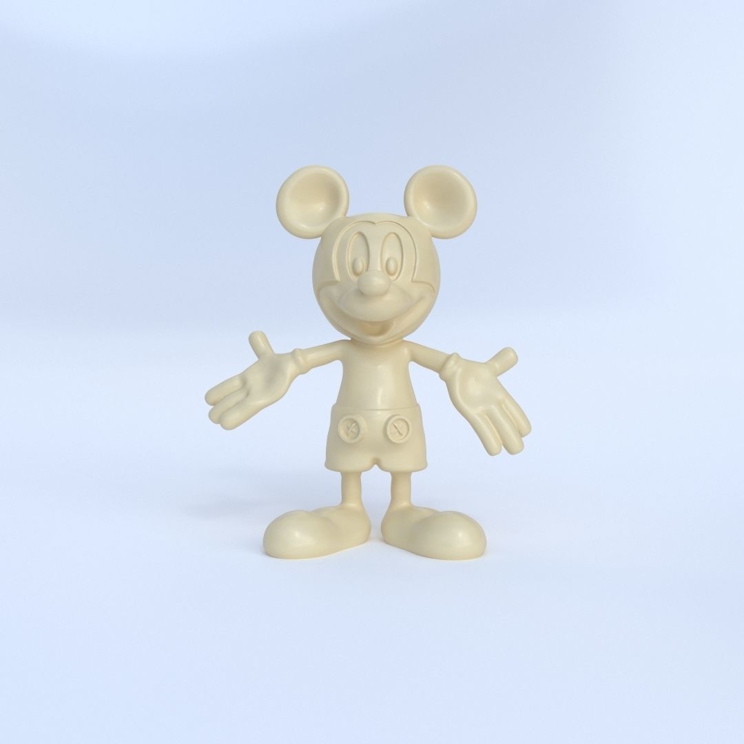 Mickey Mouse printable sculpt 3D print model_1