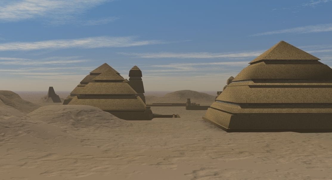Martian Giza 3D model_11