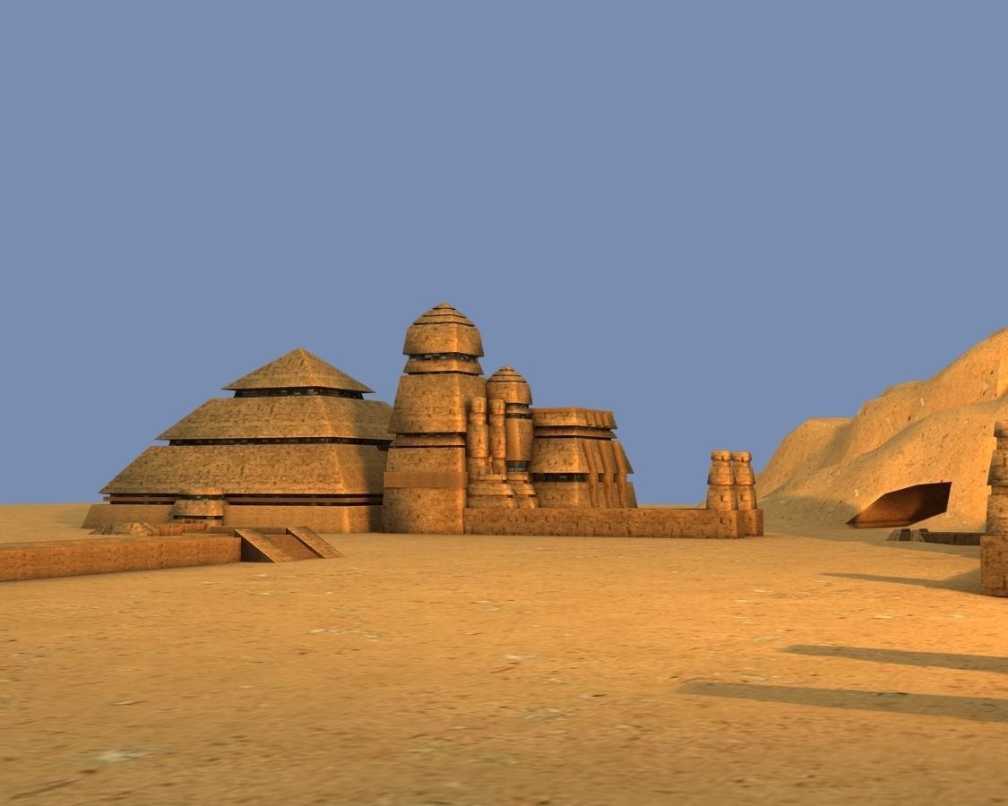 Martian Giza 3D model_1