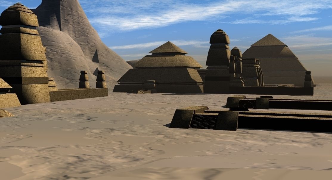 Martian Giza 3D model_2