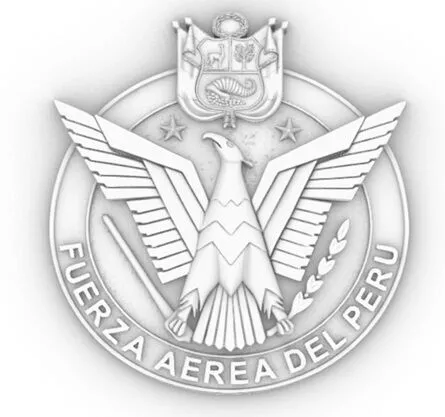 Escudo Fuerza Aerea del Peru FAP 3D print model