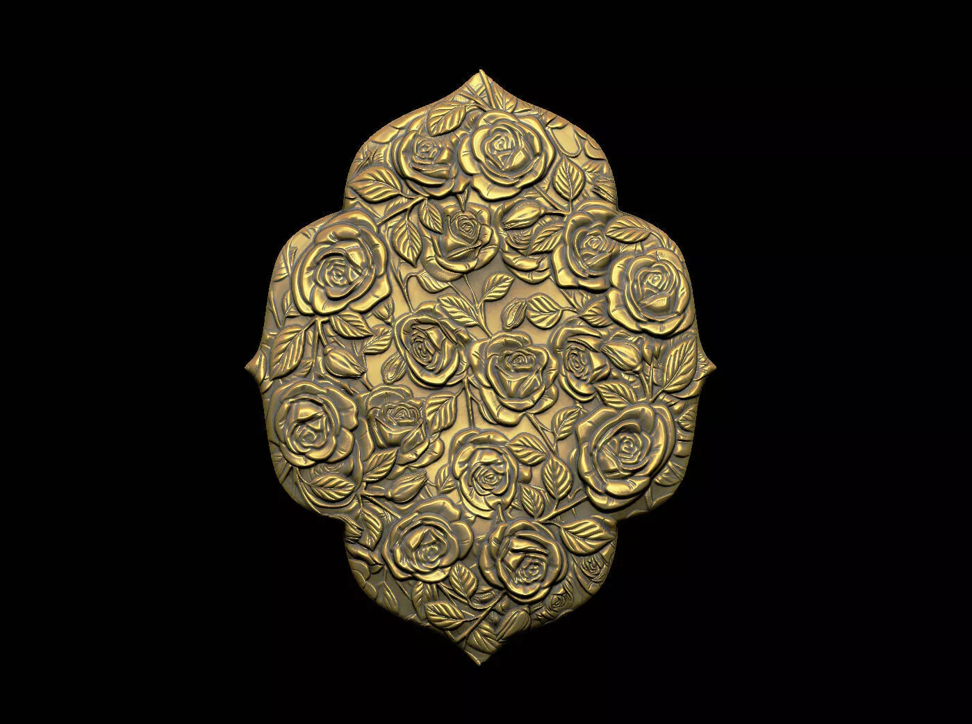 architectural-detail art-piece background-pattern bas-relief 3D print model