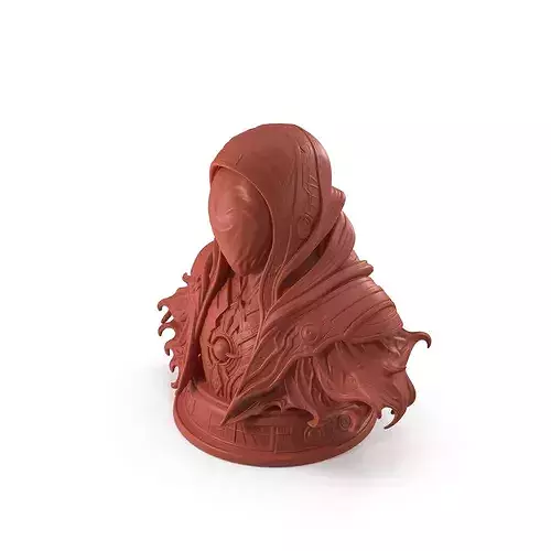 Sci-fi Print Ready The Void Walker Bust 007