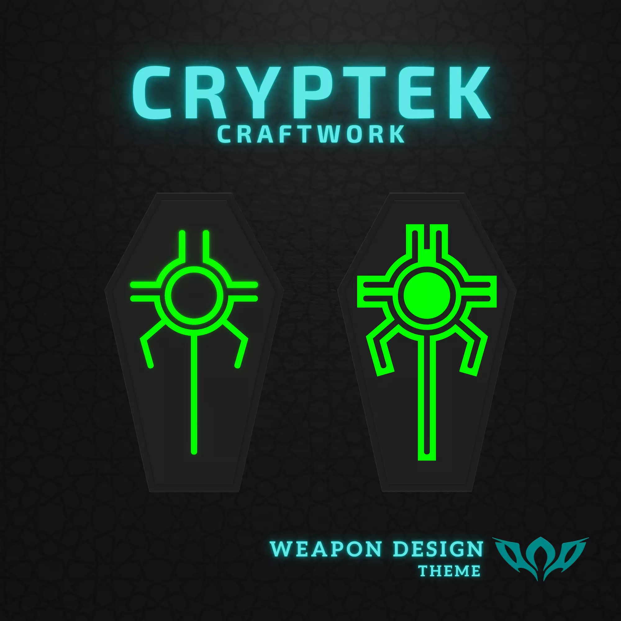 13 Warhammer 40K Necron Oruscar Dynasty Coffin - 3D Print Free 3D print model