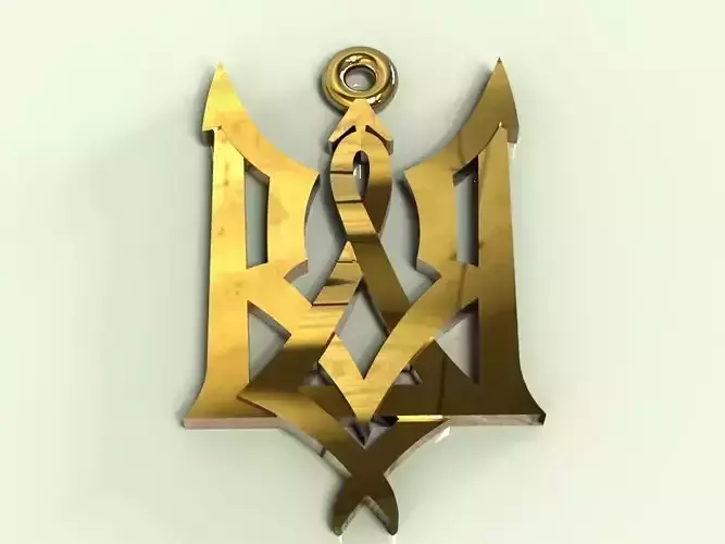 Pendant coat of arms of Ukraine