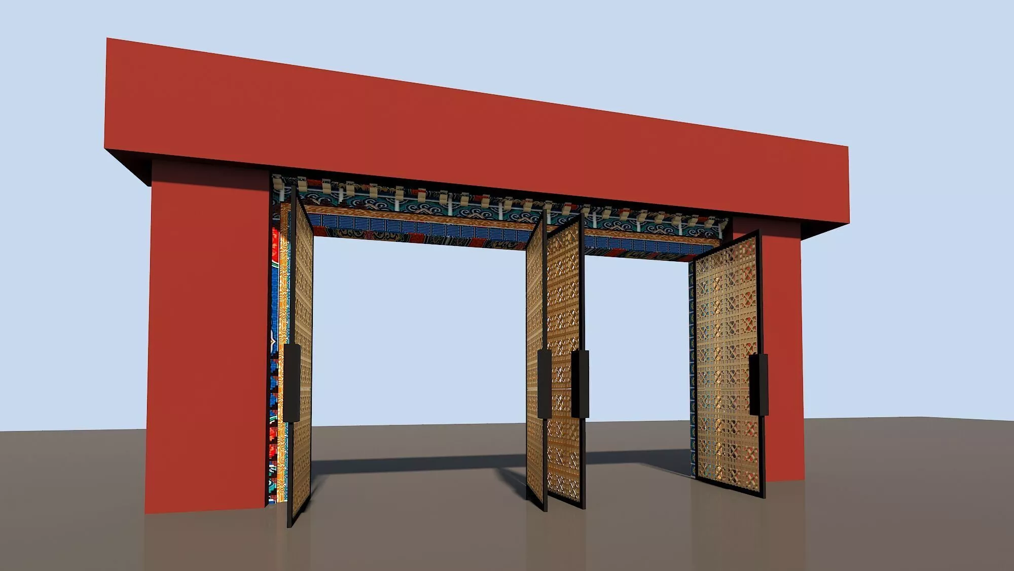 DOOR HUAWE 3D model