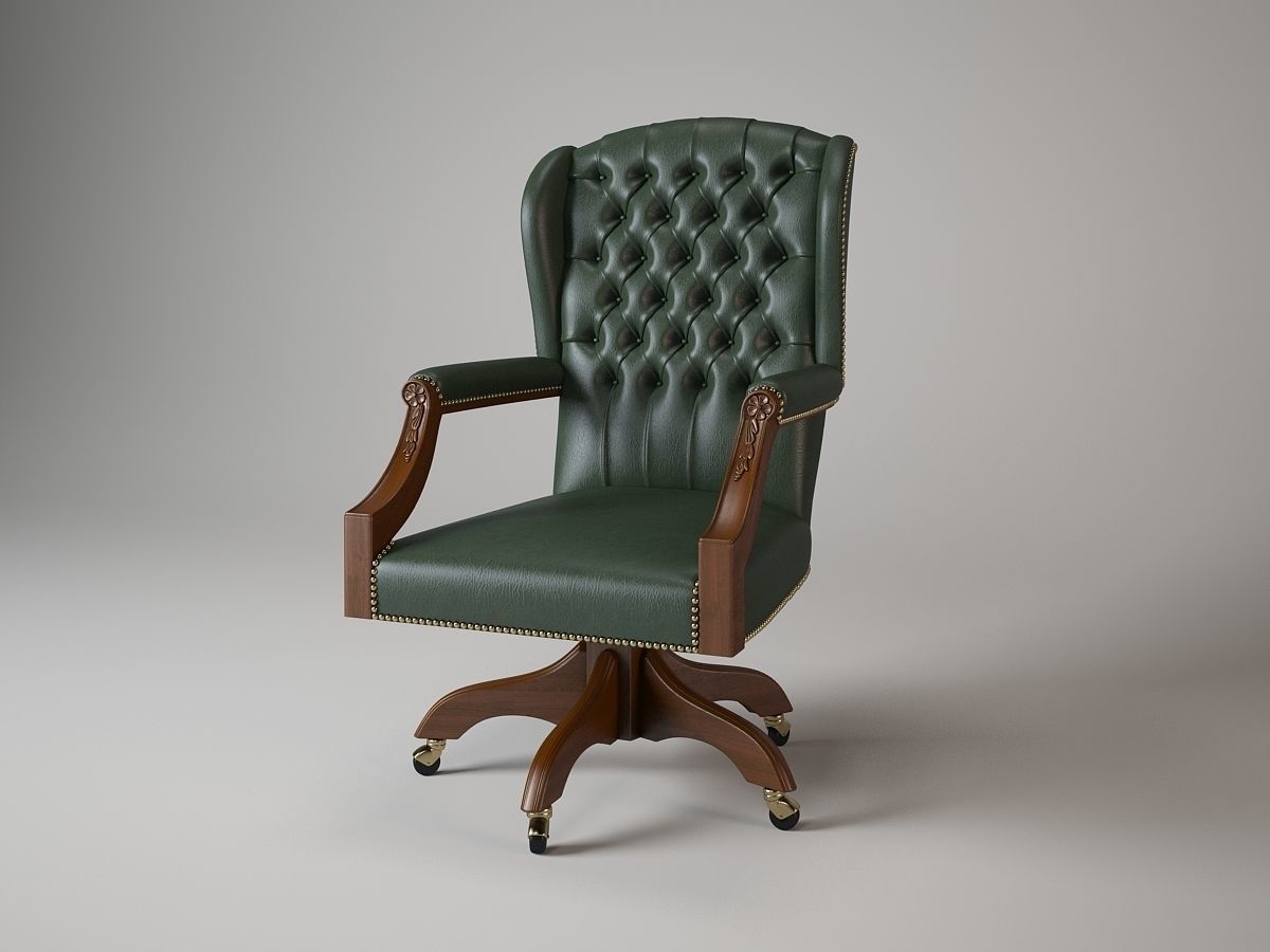 Provasi 0513 Directors swivel chair 3D model_1