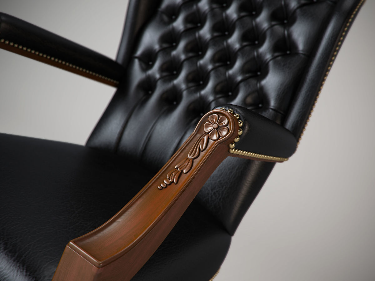 Provasi 0513 Directors swivel chair 3D model_2