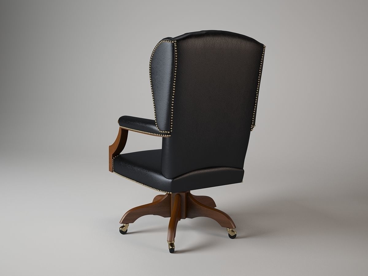 Provasi 0513 Directors swivel chair 3D model_4