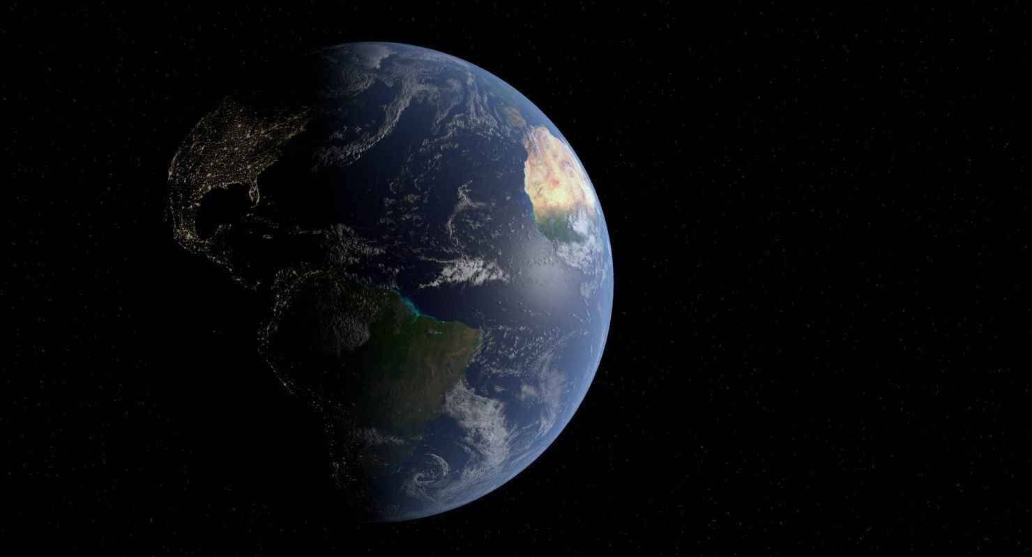 Photorealistic Earth - 4K Textures 3D model_3