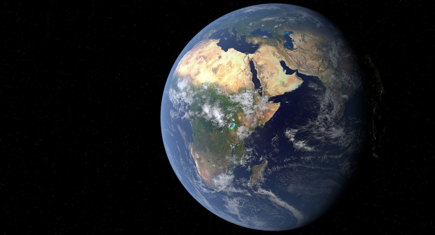 Photorealistic Earth - 4K Textures 3D model_2