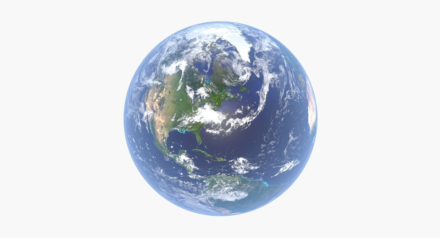 Photorealistic Earth - 4K Textures 3D model_0