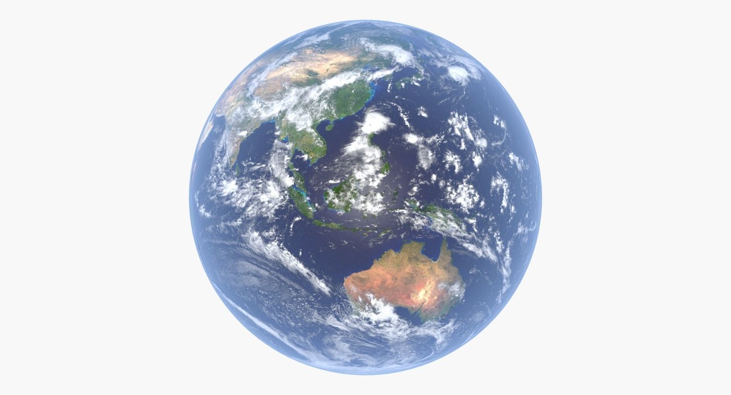 Photorealistic Earth - 4K Textures 3D model_5