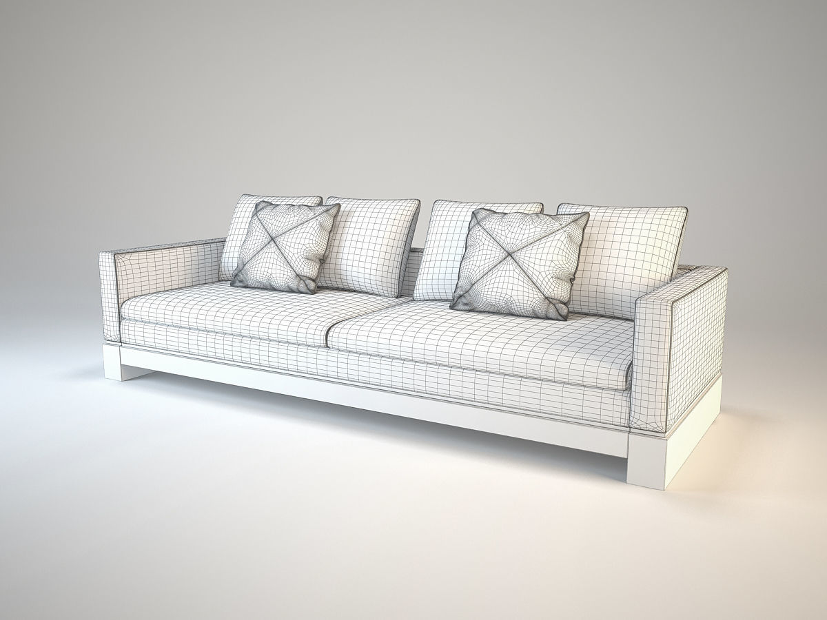 Minotti Klimt 3D model_3