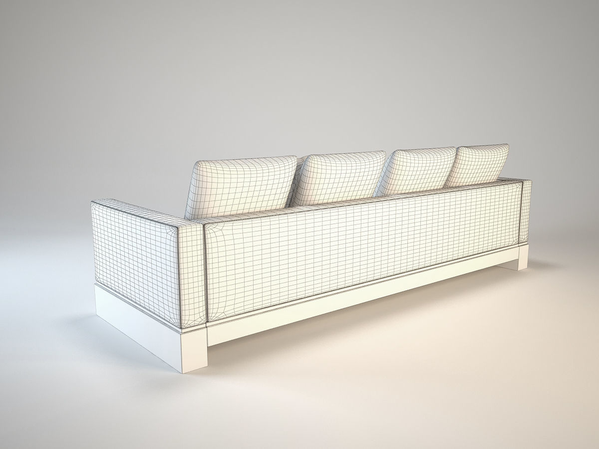 Minotti Klimt 3D model_4