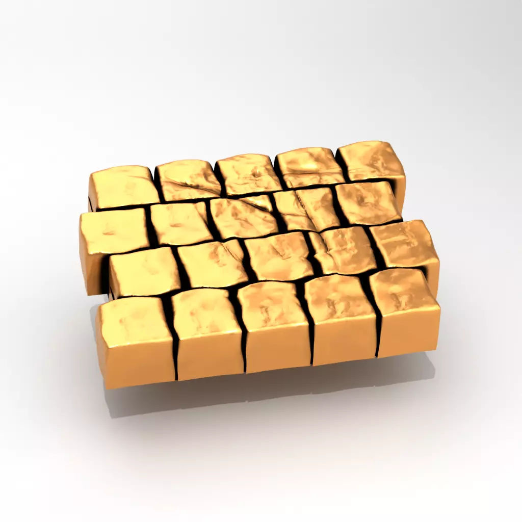 WWII Cobblestones and Urban Debris Set 3D print model