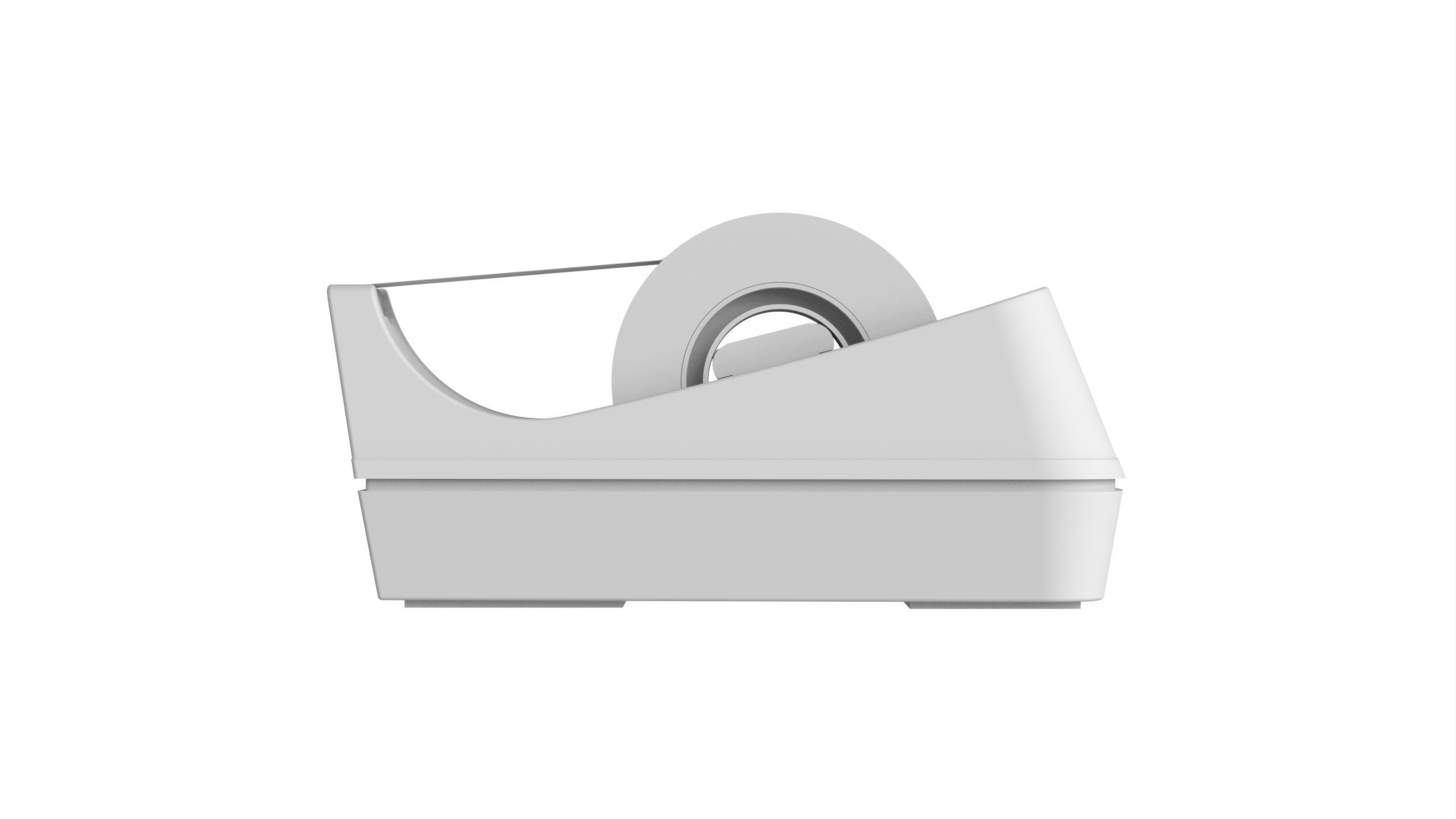 Scotch Tape Dispenser C-38 3D model_1