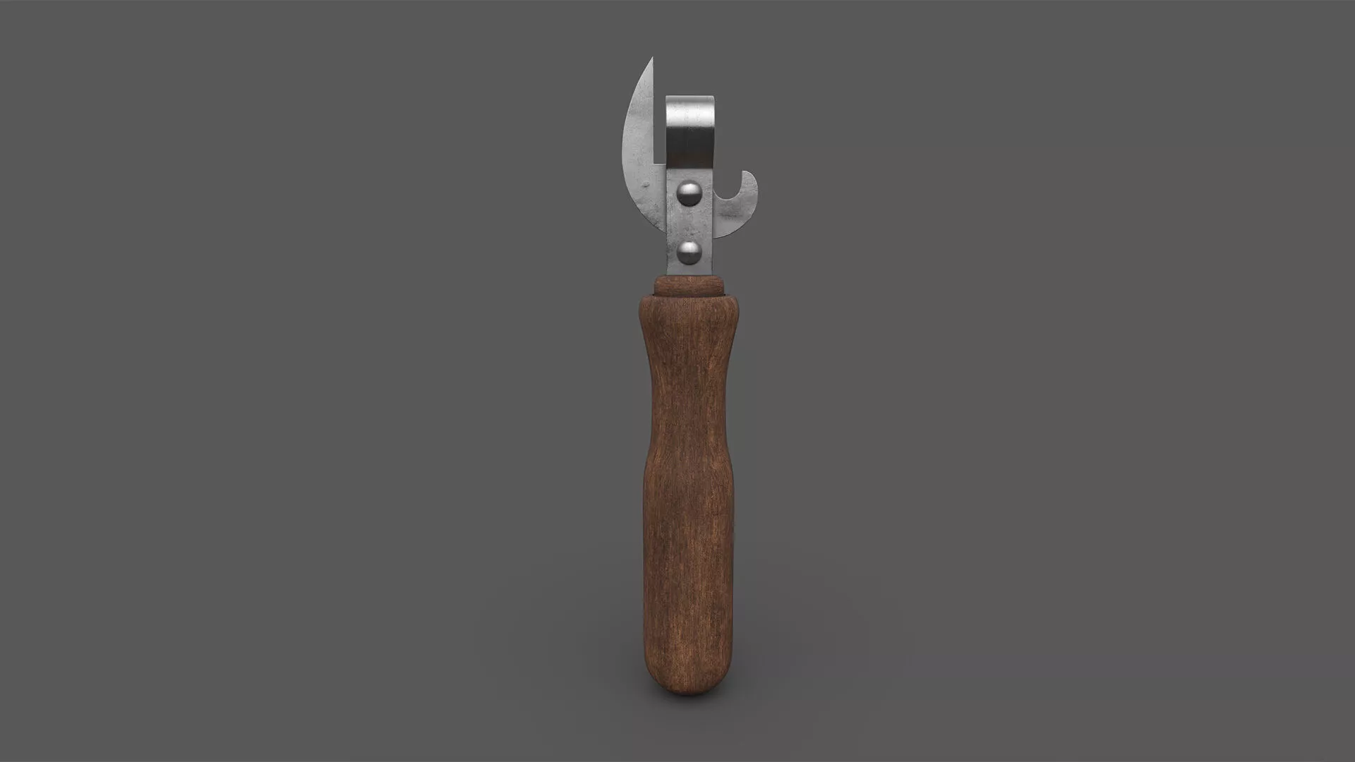 Can Opener Low-poly 3D model