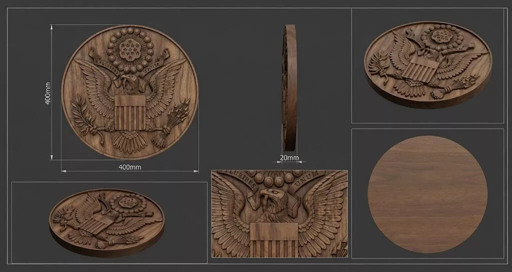 Great Seal - unitedstatesgreatseal 3D print model