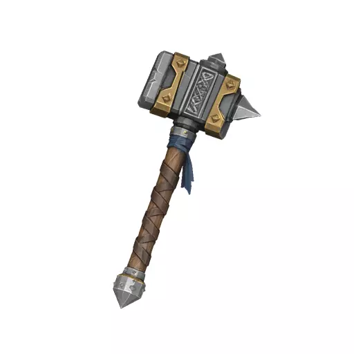 War Hammer Low Poly PBR Game Asset Low-poly 3D model