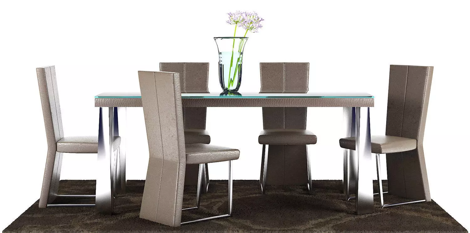 Dinning table 11 3D model_0