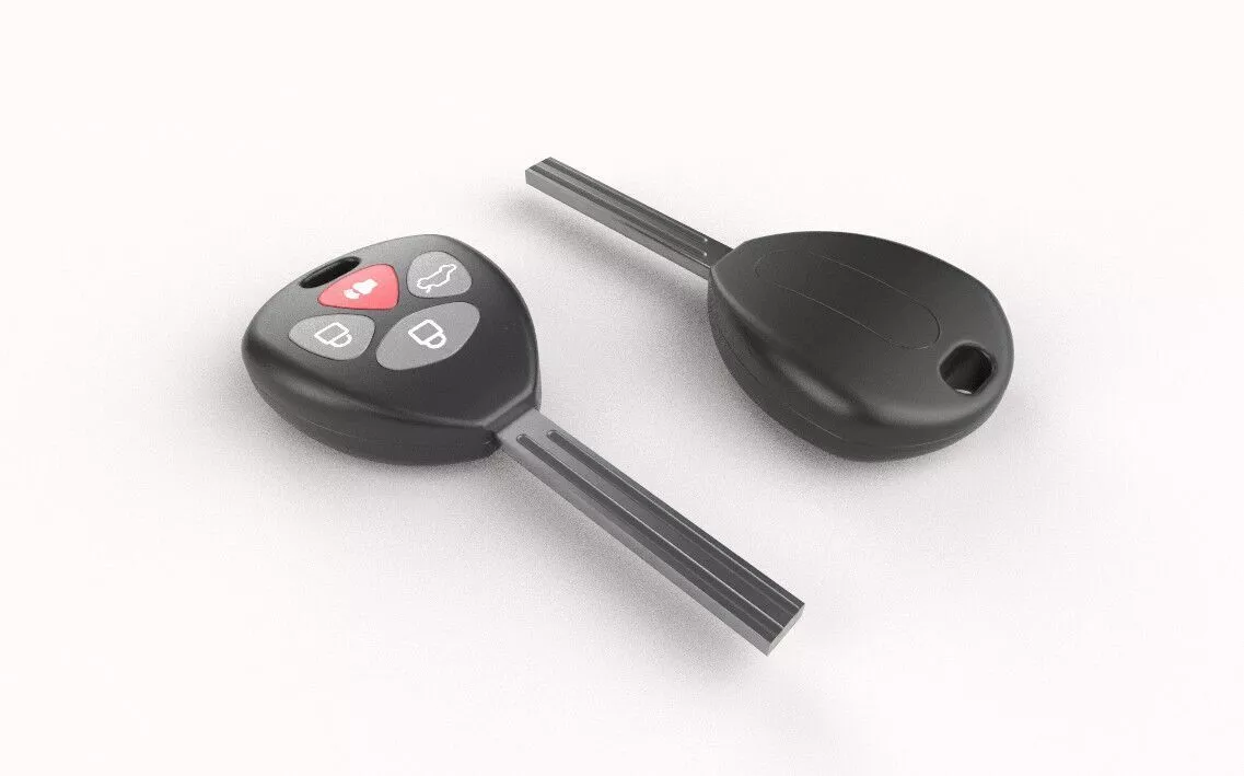 Car Key M13 Low-poly 3D model