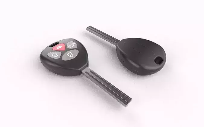 Car Key M13 Low-poly 3D model