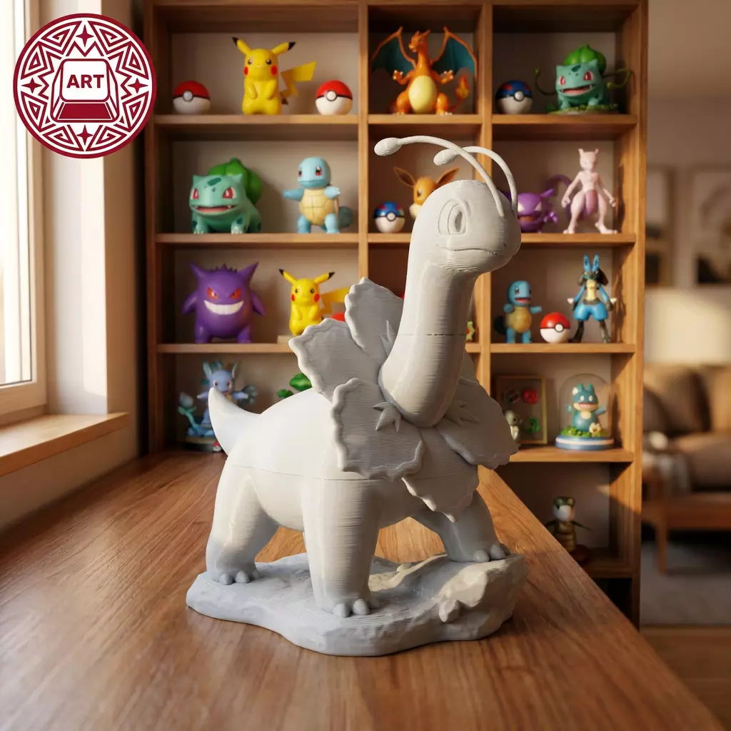 Pokemon Meganium 3D Printable STL 3D print model