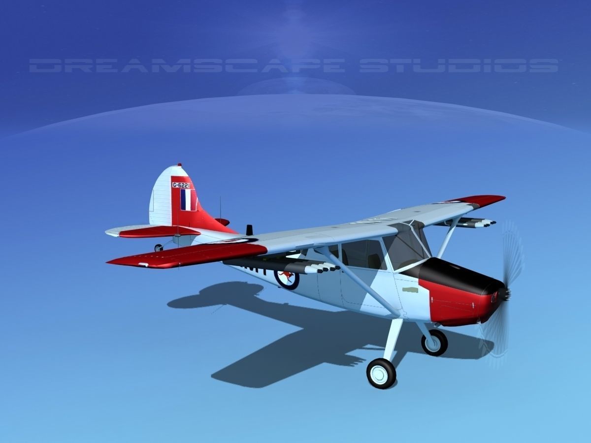 Cessna O-1E L-19 Australian Army 1 3D model_3