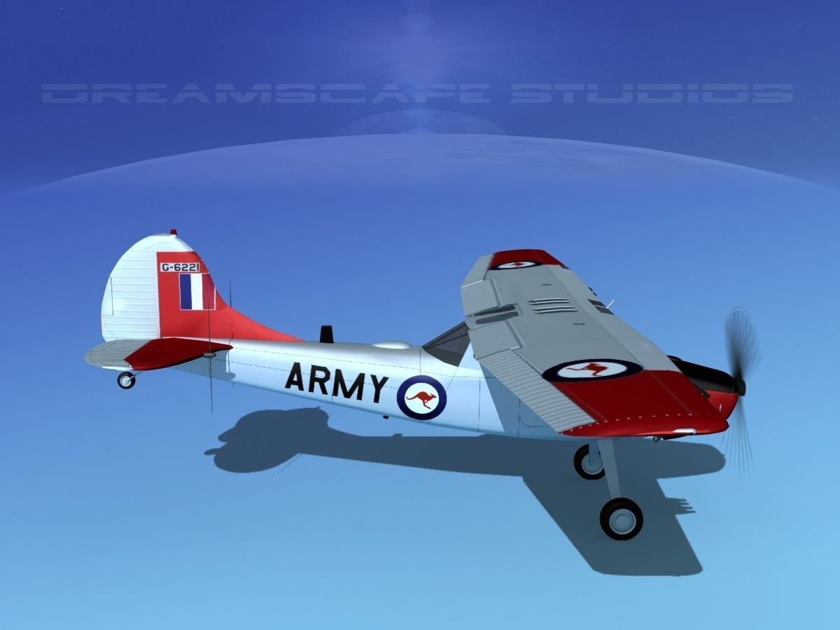 Cessna O-1E L-19 Australian Army 1 3D model_4