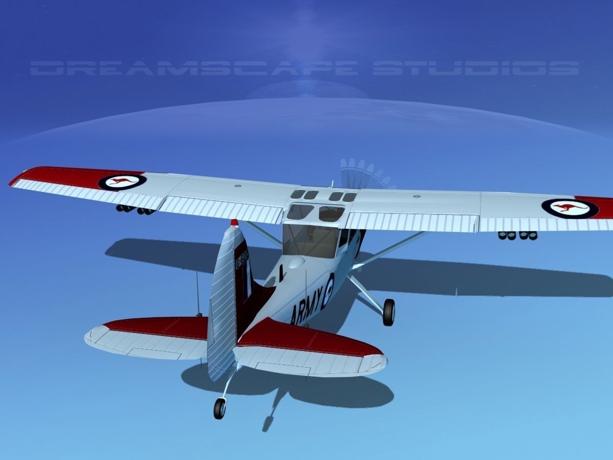 Cessna O-1E L-19 Australian Army 1 3D model_6