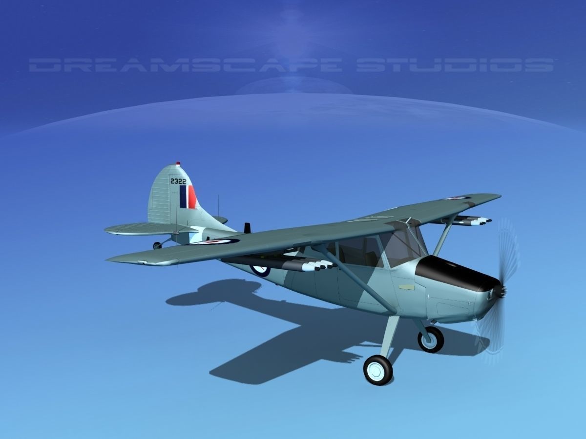 Cessna O-1E L-19 Australian Army 2 3D model_3