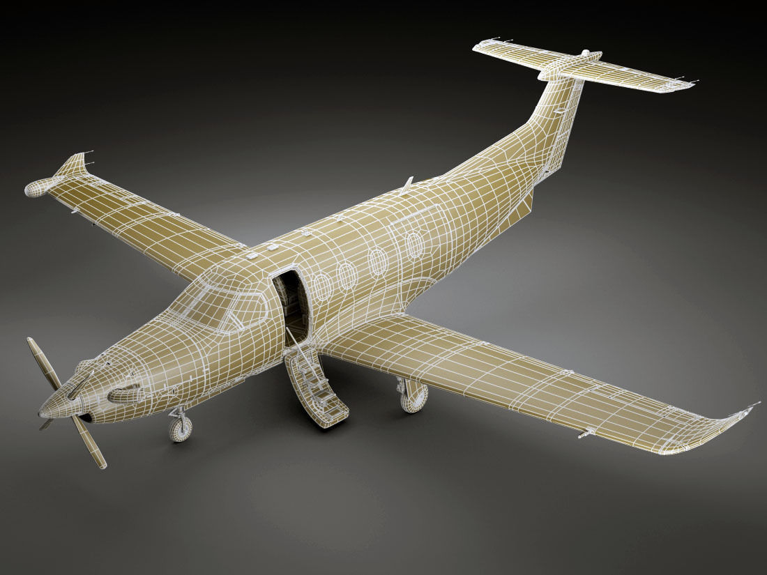 Pilatus PC-12 NG 3D model_32
