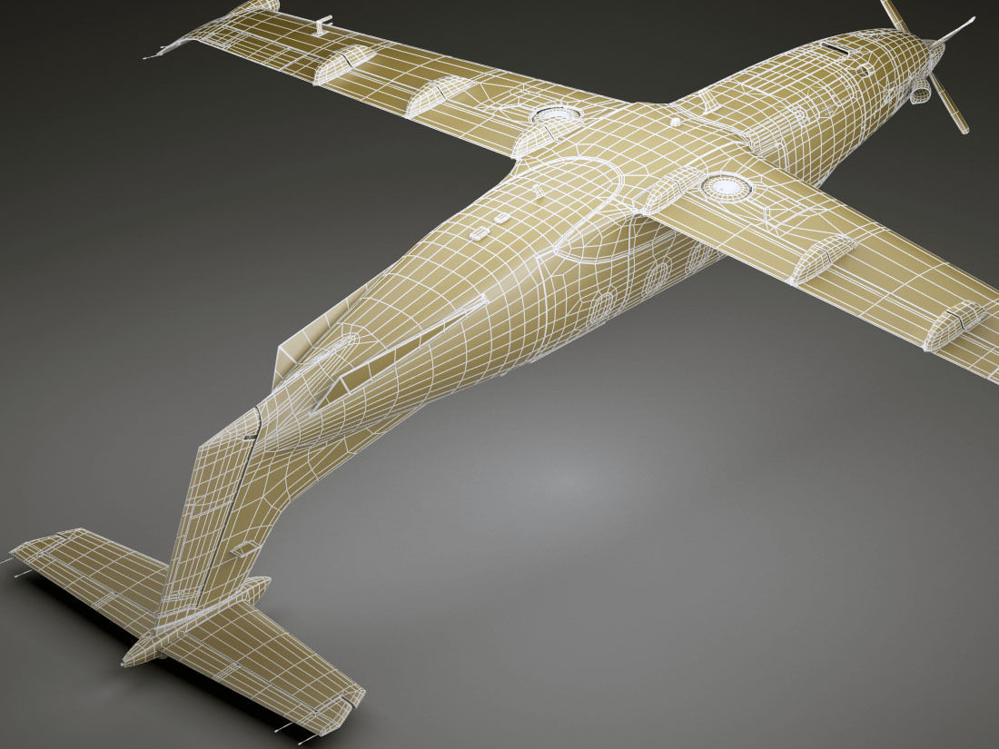 Pilatus PC-12 NG 3D model_34