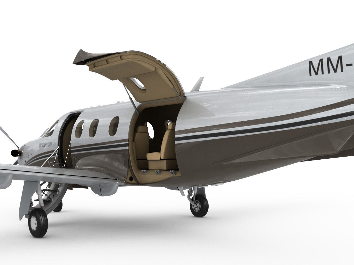 Pilatus PC-12 NG 3D model_10