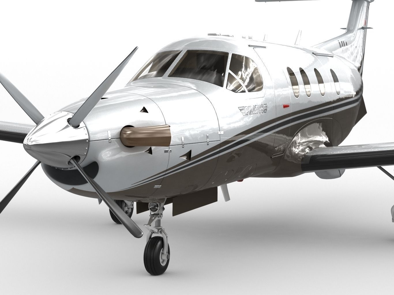 Pilatus PC-12 NG 3D model_8
