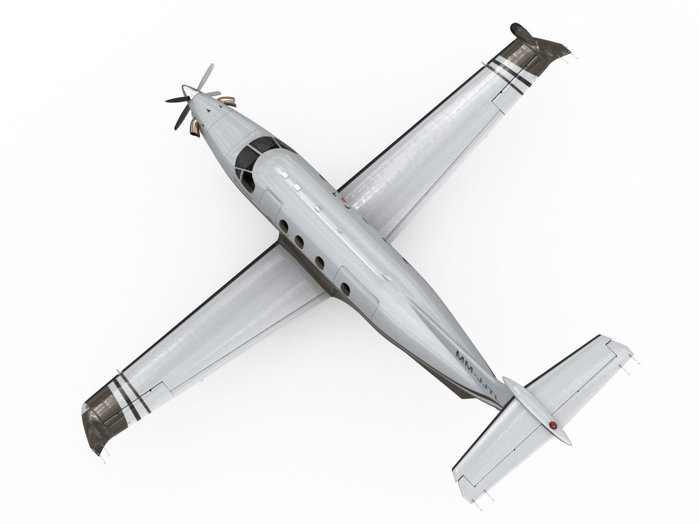 Pilatus PC-12 NG 3D model_5