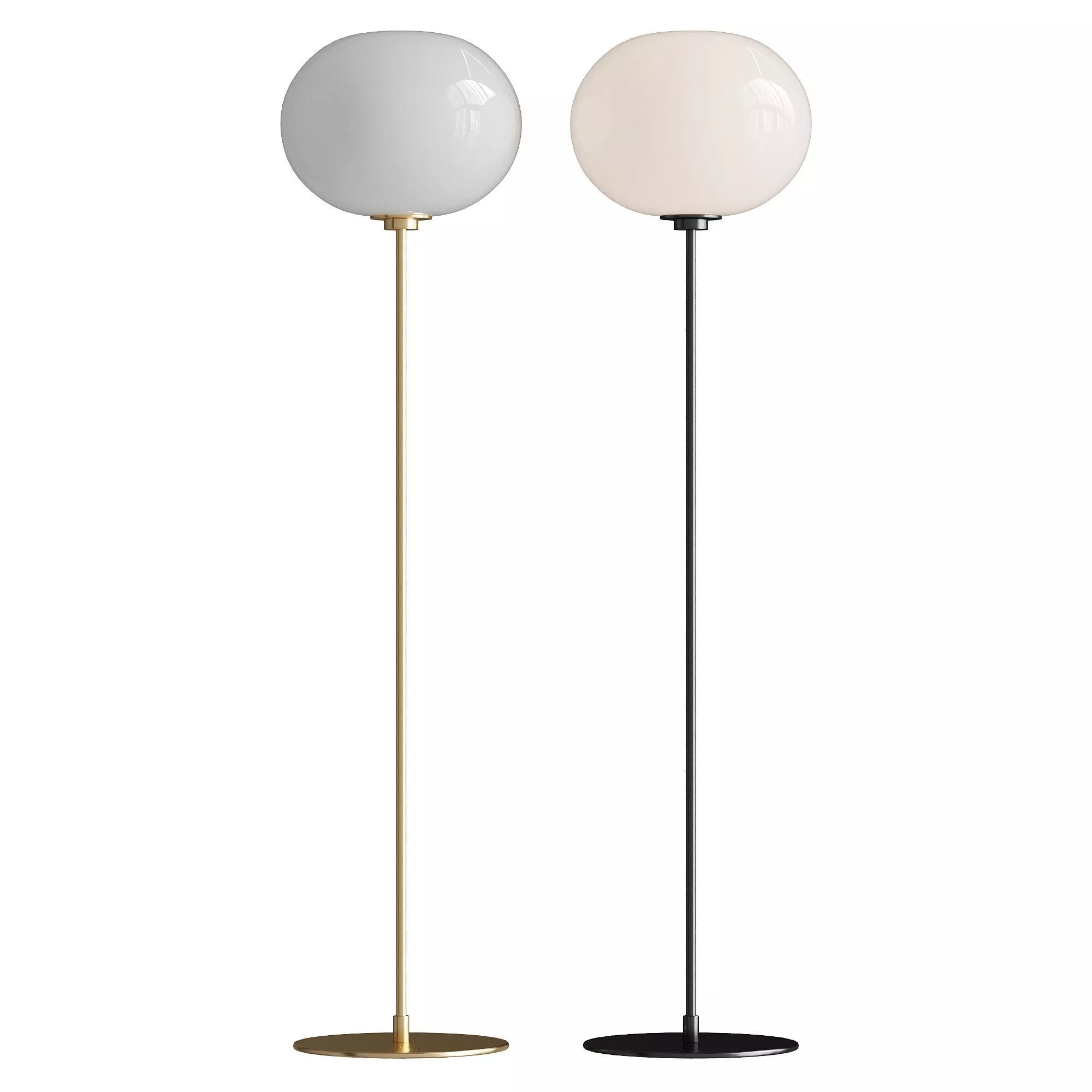 Glo Ball Floor Lamp 3D model