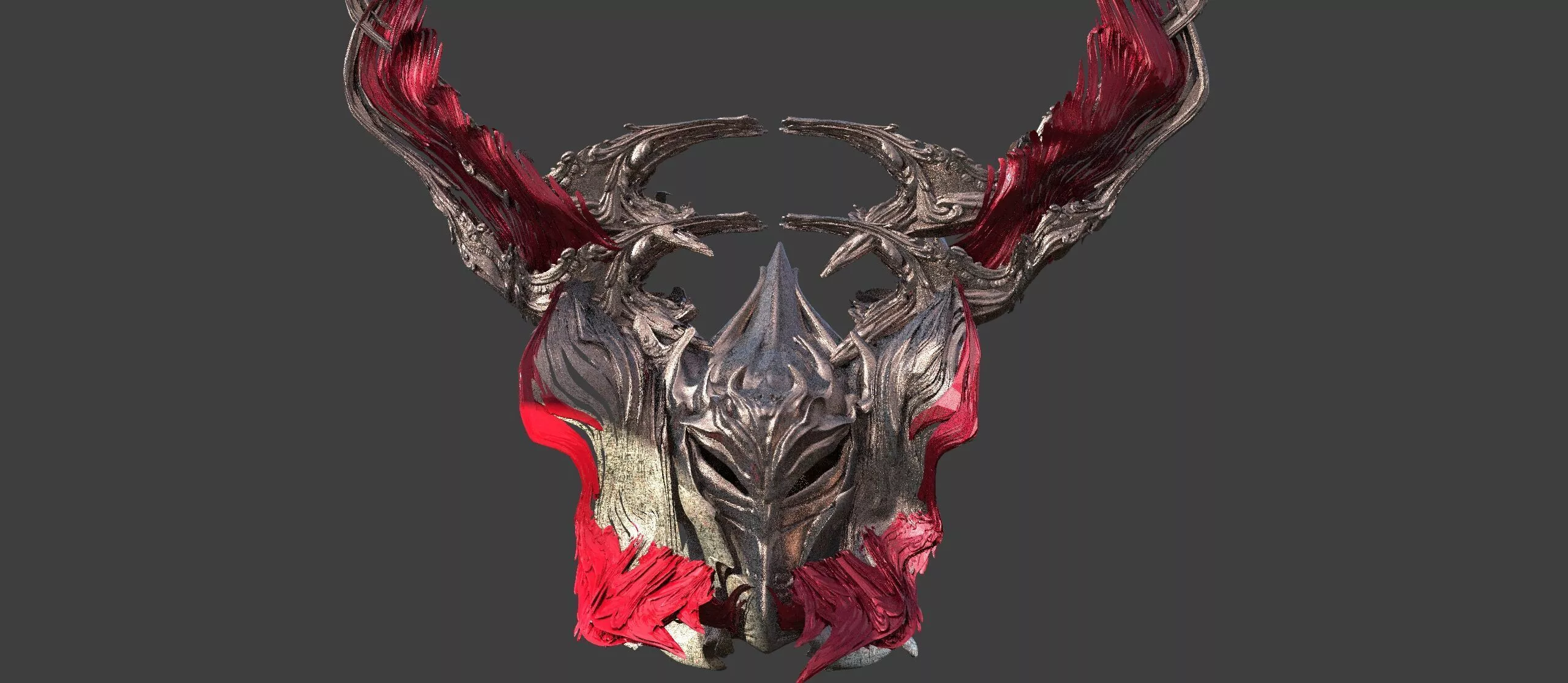 Viking Occultist princes helmet 3 3D model
