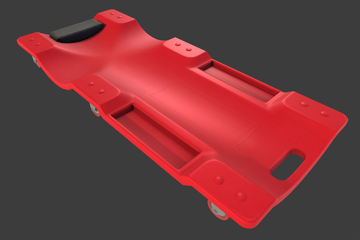 Car Creeper Low-poly 3D model_2