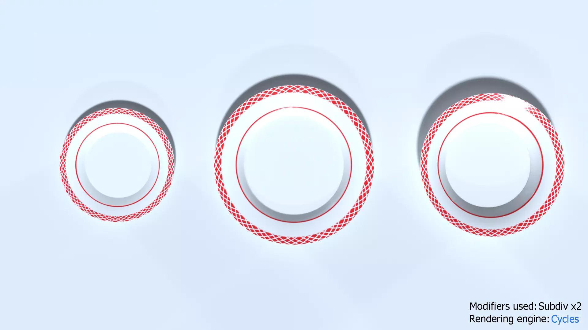 1950s Game Ready Diner Plate Set Low-poly 3D model