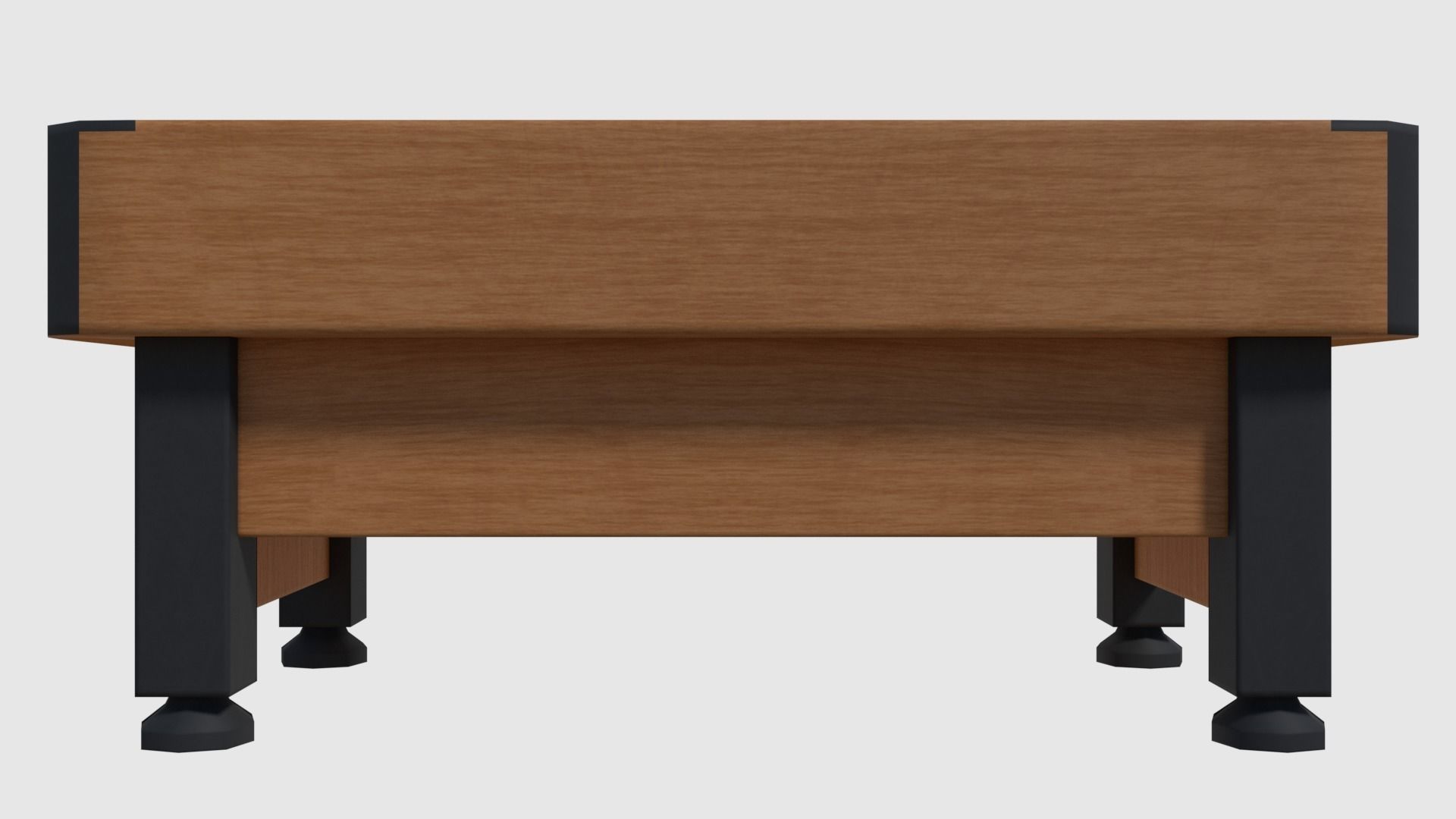 Pool Table - Game Ready Low-poly 3D model_5