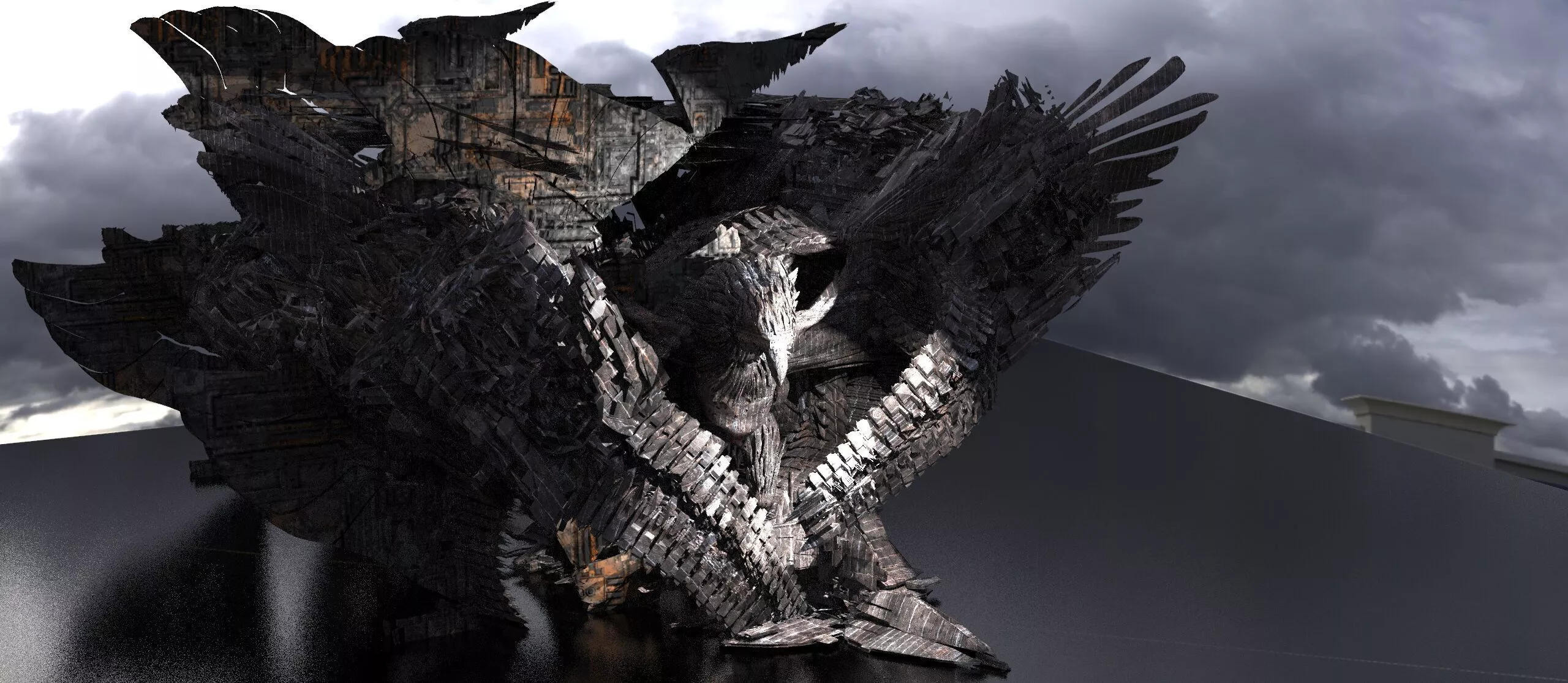 Claws of the raven 3D model