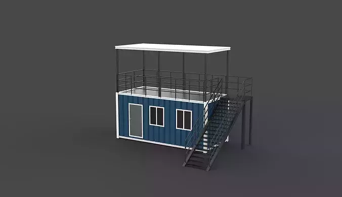 Mild Steel Shop 3D model 6