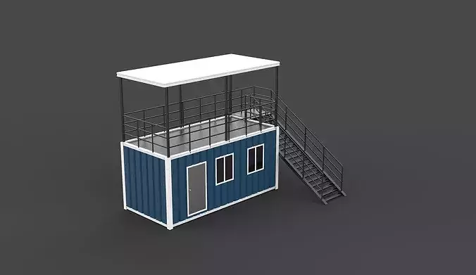 Mild Steel Shop 3D model 3